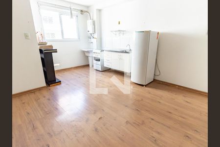 Sala/Cozinha de apartamento à venda com 1 quarto, 35m² em Brás, São Paulo