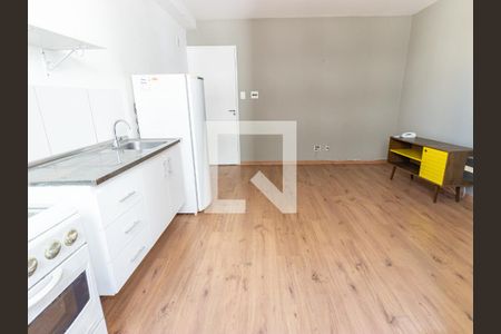 Sala/Cozinha de apartamento à venda com 1 quarto, 35m² em Brás, São Paulo
