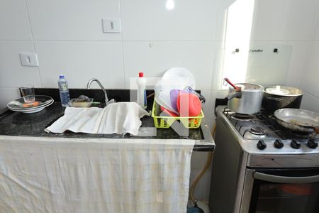 Cozinha de apartamento para alugar com 2 quartos, 38m² em Vila Progresso (zona Leste), São Paulo