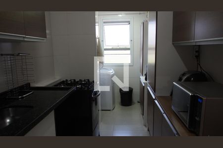 Cozinha e Área de Serviço de apartamento à venda com 2 quartos, 74m² em Medeiros, Jundiaí
