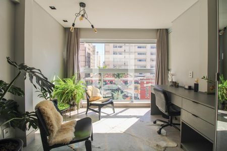 Sala de apartamento à venda com 1 quarto, 45m² em Centro, Campinas