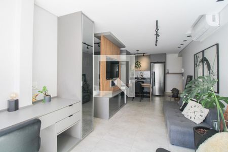 Sala de apartamento à venda com 1 quarto, 45m² em Centro, Campinas