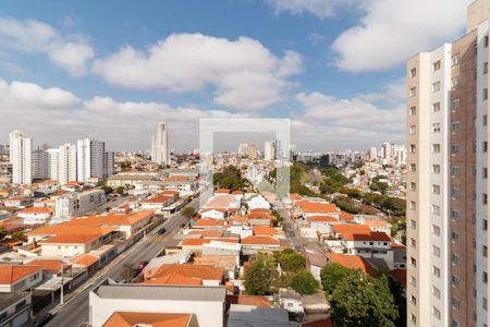 Varanda da Sala de apartamento para alugar com 1 quarto, 29m² em Parque Vitoria, São Paulo