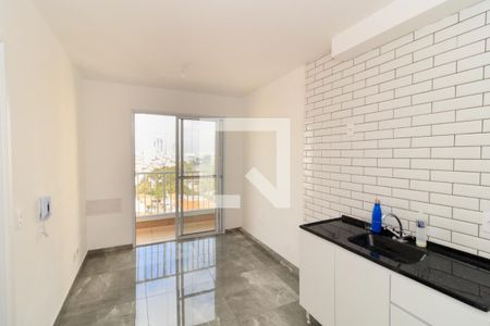 Sala de apartamento para alugar com 1 quarto, 29m² em Parque Vitoria, São Paulo