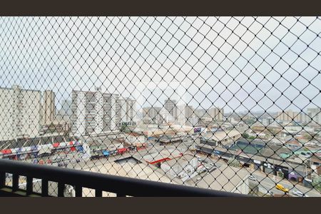 Varanda da sala de apartamento para alugar com 2 quartos, 55m² em Vila Caiçara, Praia Grande