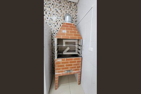 Área comum - Churrasqueira de apartamento para alugar com 2 quartos, 76m² em Pompéia, Santos