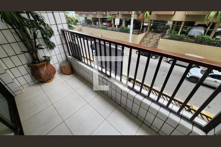 Varanda da Sala de apartamento para alugar com 2 quartos, 76m² em Pompéia, Santos