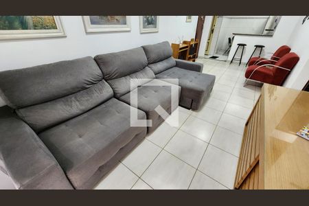 Sala de apartamento para alugar com 2 quartos, 76m² em Pompéia, Santos