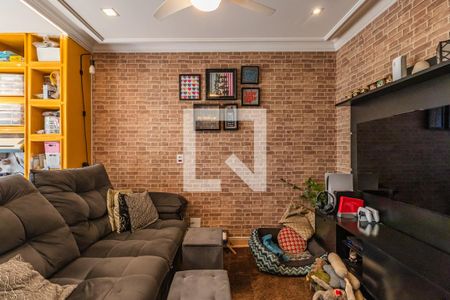 Sala de apartamento à venda com 1 quarto, 56m² em A Industrial, Barueri