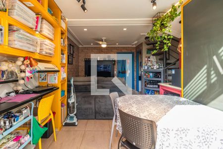 Sala de apartamento à venda com 1 quarto, 56m² em A Industrial, Barueri