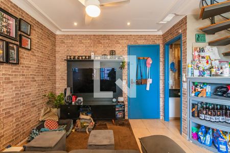 Sala de apartamento à venda com 1 quarto, 56m² em A Industrial, Barueri