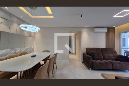 Sala de apartamento à venda com 3 quartos, 113m² em Centro, Santo André