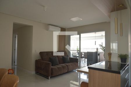 Sala de apartamento à venda com 3 quartos, 113m² em Centro, Santo André