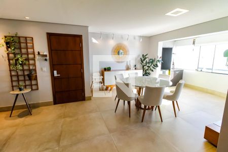 Detalhe Sala de apartamento para alugar com 3 quartos, 115m² em Fazenda Morumbi, São Paulo