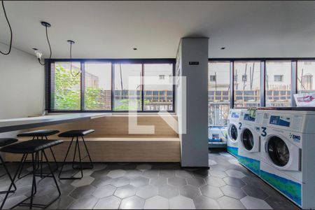 Studio à venda com 26m², 1 quarto e sem vagaÁrea comum - Lavanderia