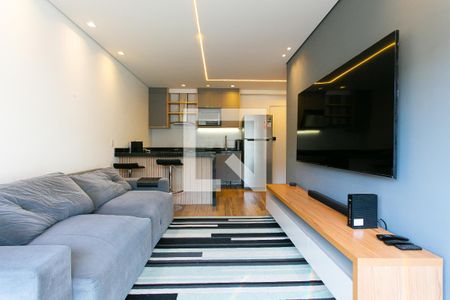 Sala - Sofá de apartamento à venda com 1 quarto, 41m² em Tatuapé, São Paulo