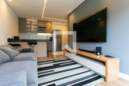 Sala - TV de apartamento à venda com 1 quarto, 41m² em Tatuapé, São Paulo