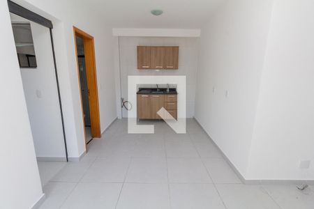 Sala e Cozinha de apartamento para alugar com 1 quarto, 45m² em Vila Granada, São Paulo