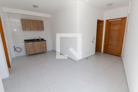 Sala e Cozinha de apartamento para alugar com 1 quarto, 45m² em Vila Granada, São Paulo