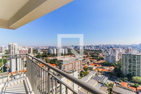 Varanda de kitnet/studio à venda com 1 quarto, 29m² em Santo Amaro, São Paulo