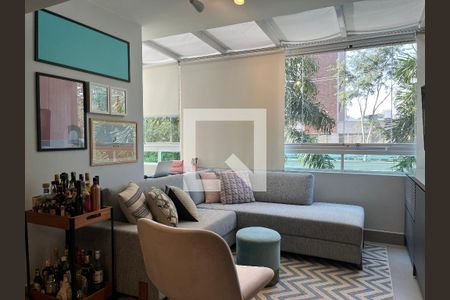 Sala de apartamento à venda com 1 quarto, 43m² em Água Branca, São Paulo