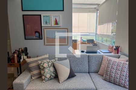 Sala de apartamento à venda com 1 quarto, 43m² em Água Branca, São Paulo