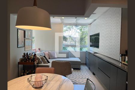 Sala de apartamento à venda com 1 quarto, 43m² em Água Branca, São Paulo