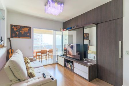 Sala de apartamento à venda com 1 quarto, 55m² em Vila Gertrudes, São Paulo