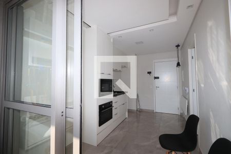 Apartamento para alugar com 28m², 1 quarto e sem vagaVaranda
