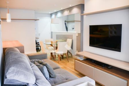 Sala de apartamento para alugar com 2 quartos, 63m² em Osvaldo Cruz, São Caetano do Sul