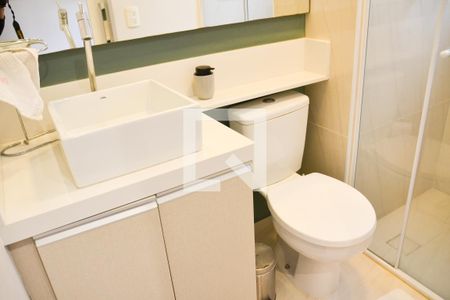 Apartamento para alugar com 63m², 2 quartos e 1 vaga Apartamento para alugar com 63m², 2 quartos e 1 vagaBanheiro 1