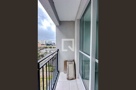 Varanda da Sala de apartamento à venda com 2 quartos, 37m² em Mooca, São Paulo