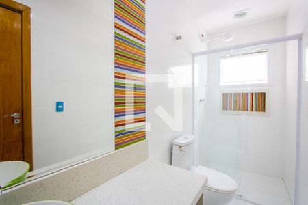 Casa para alugar com 180m², 3 quartos e 4 vagas Casa para alugar com 180m², 3 quartos e 4 vagasBanheiro do quarto 3
