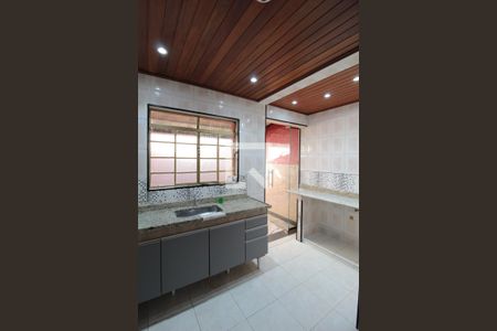 Cozinha de casa para alugar com 2 quartos, 64m² em Heliópolis, Belo Horizonte