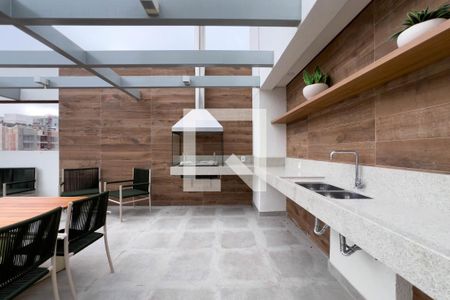 Studio à venda com 20m², 1 quarto e sem vagaChurrasqueira