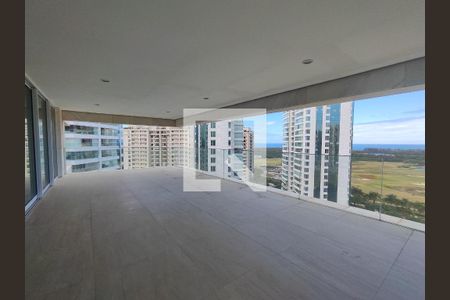 Varanda Sala de apartamento à venda com 4 quartos, 384m² em Barra da Tijuca, Rio de Janeiro