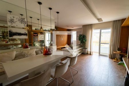 Sala de apartamento para alugar com 2 quartos, 77m² em Jardim Independência, São Paulo