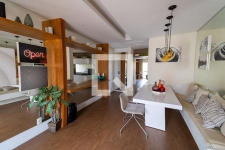 Sala de apartamento para alugar com 2 quartos, 77m² em Jardim Independência, São Paulo