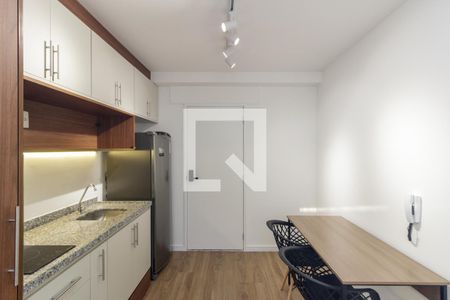 Studio para alugar com 24m², 1 quarto e sem vagaCozinha