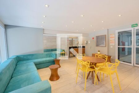 Studio para alugar com 28m², 1 quarto e sem vagaÁrea comum - Salão de festas