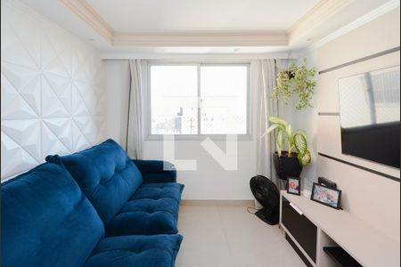 Sala de apartamento para alugar com 2 quartos, 59m² em Santa Terezinha, São Bernardo do Campo