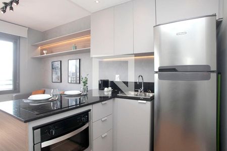 Studio para alugar com 24m², 1 quarto e 1 vagaCozinha