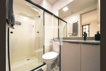 Apartamento para alugar com 25m², 1 quarto e sem vagaBanheiro