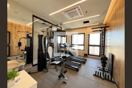 Studio para alugar com 21m², 1 quarto e sem vagaÁrea comum - Academia