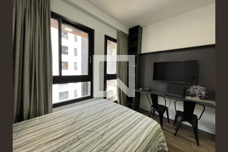 Sala/Quarto de kitnet/studio para alugar com 1 quarto, 21m² em Vila Clementino, São Paulo