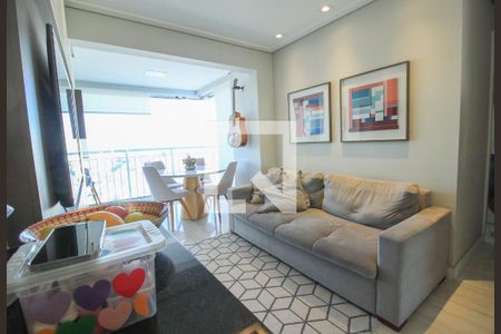 Sala de apartamento para alugar com 2 quartos, 60m² em Vila Regente Feijó, São Paulo