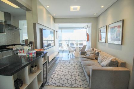 Sala de apartamento para alugar com 2 quartos, 60m² em Vila Regente Feijó, São Paulo