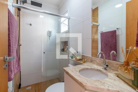 Casa de condomínio à venda com 100m², 2 quartos e 2 vagasBanheiro da Suíte 1