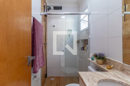 Casa de condomínio à venda com 100m², 2 quartos e 2 vagasBanheiro da Suíte 1