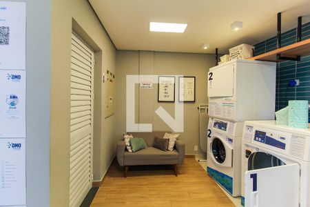 Apartamento para alugar com 24m², 1 quarto e sem vagaLavanderia